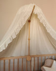 Support en bois pour mobile bébé – pratique et sécurisé
